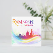 Carte Ramadan Kareem (Debout devant)