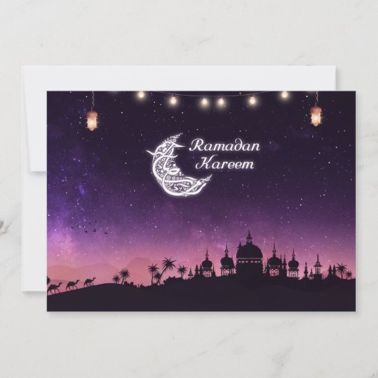 Carte Ramadan Kareem (Devant)