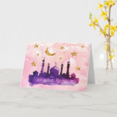 Carte Ramadan Kareem Greeting Cards (Fleur jaune)