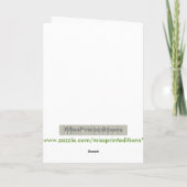 Carte Ramadan Moubarak (Dos)