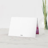 Carte Ramadan Moubarak calligraphie arabe (Dos)