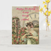 Carte Ramasseur rose de cru (Fleur jaune)