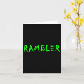 Carte Rambler (Fleur jaune)