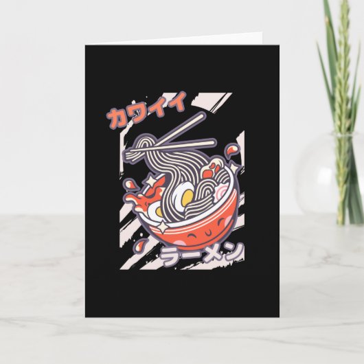 Carte Ramen nodels mignon (Devant)