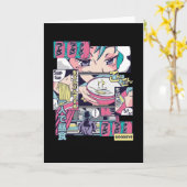 CARTE RAMEN SHOP ANIME (Fleur jaune)