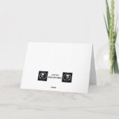 Carte Ramenez chez vous la joie des fêtes (Dos)