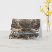 Carte Ranch du cheval Hideout (Fleur jaune)