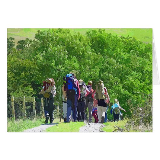 CARTE RANDONNÉE (Devant horizontal)