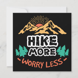 Carte Randonnée Plus Montagnes S'Inquiètent Moins