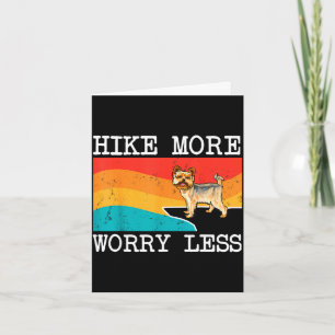 Carte Randonnée plus soucis moins yorkshire terrier grap