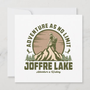 Carte Randonnée rétro au lac Joffre