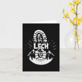 Carte Randonneur Lech Vorarlberg Autriche Randonnée Vaca (Fleur jaune)