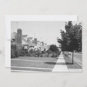 Carte Rangée de maisons