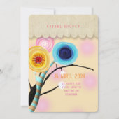 Carte Ranunculus boutonniere (Devant)