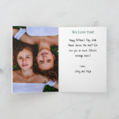 Carte rappel à MOM désintéressé, la fête de la mère rose (Intérieur)