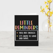 Carte Rappel Conseiller en santé mentale 1 (Fleur jaune)