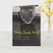 Carte Rappel d'anniversaire (Fleur jaune)