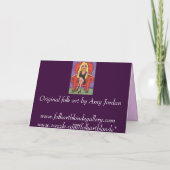 Carte Rappelez-vous toujours cette vraie beauté... (Dos)