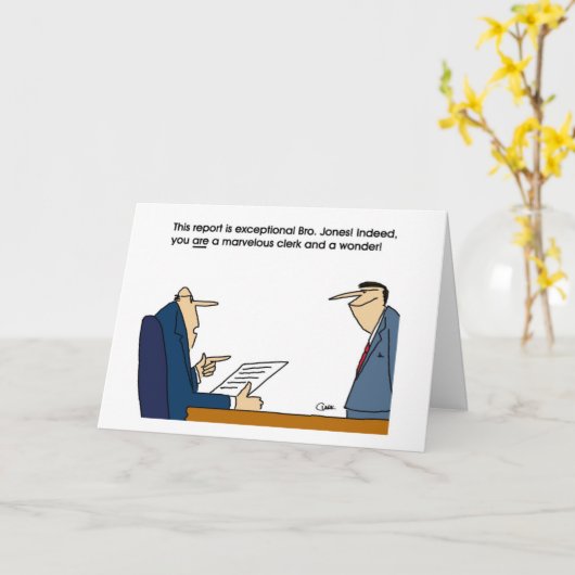 Carte Rapport exceptionnel (Fleur jaune)