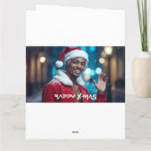 CARTE RAPPY NOËL (Dos)