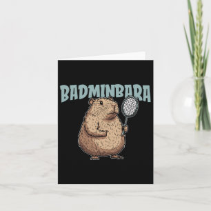 Carte Raquet de navette Badminbara - Équipe Badminton Ca