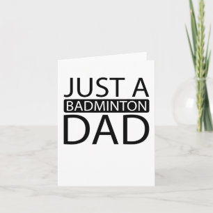Carte Raquette Volant de badminton - Juste Un Badminto