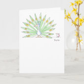 Carte RARE BIRD Boynton (Fleur jaune)