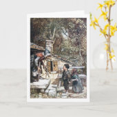 Carte Rassemblement de Hansel et de Grethel la sorcière (Fleur jaune)