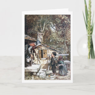 Carte Rassemblement de Hansel et de Grethel la sorcière