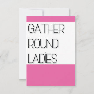 Carte Rassembler les dames rondes