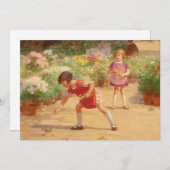 Carte Rassembler les fleurs | Victor Gabriel Gilbert (Devant / Derrière)