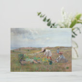 Carte Rassembler les fleurs | William Merritt Chase (Debout devant)