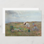 Carte Rassembler les fleurs | William Merritt Chase (Devant / Derrière)