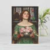 Carte Rassembler Ye Rosebuds | John William Waterhouse (Debout devant)