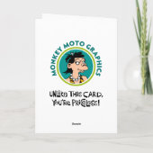 Carte Rassurant 46e anniversaire (Dos)