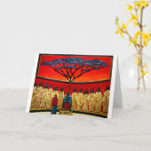 Carte Rastafarian Last Supper (Fleur jaune)