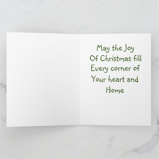 Carte Raton laveur mignon (Intérieur)