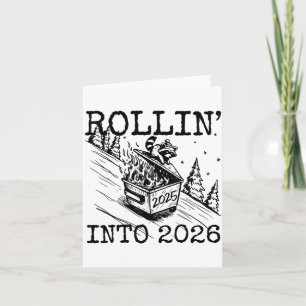 Carte Raton laveur roulant dans 2026 Bonne année 2026 Dr