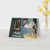 Carte Rats, Skeletons and Witches Halloween Card (Fleur jaune)