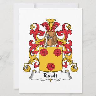 Carte Rault Family Crest