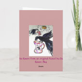 Carte Raven Loves Mochas (Dos)