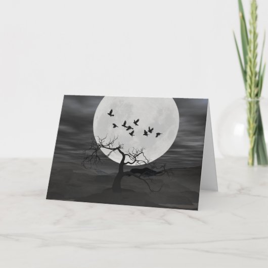 Carte Ravens contre la Pleine lune (Devant)