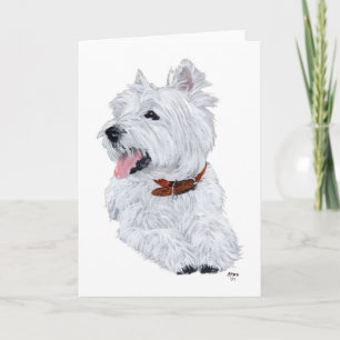 Carte Ravi West Highland White Terrier