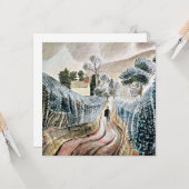 Carte Ravilieux - Après-midi humide, église de Sainte-Ma (Devant/Arrière en situation)