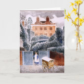 Carte Ravilious - Château de Hedingham, Essex (Fleur jaune)