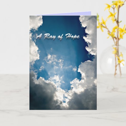 Carte Ray of Hope (Fleur jaune)