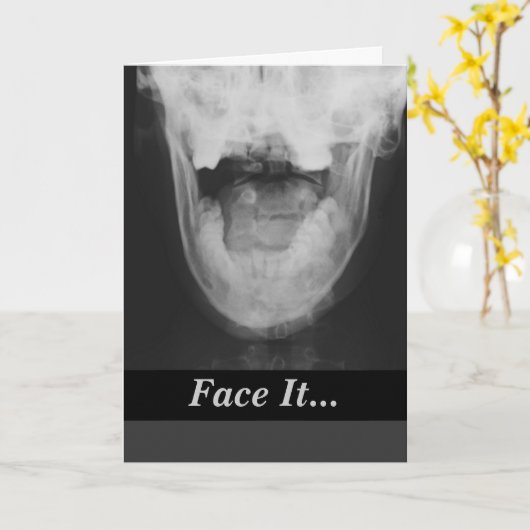 Carte Rayé X 3 (Fleur jaune)