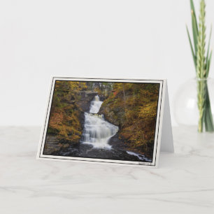 Carte Raymondskill Falls à l'automne 2018