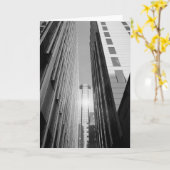 Carte Rayon de soleil de ville - Chicago (Fleur jaune)