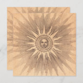 Carte Rayons Sun Vintages | (Devant / Derrière)